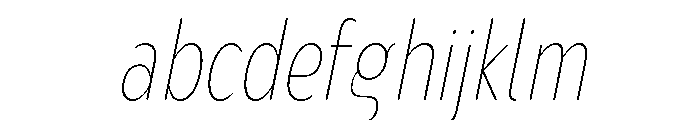 Nsai Pro Rounded Comp Thin Ita FONT