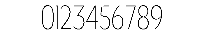 Nsai Pro Rounded Comp UltLt Font OTHER CHARS