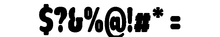 Nsai Pro Rounded Comp Ultra Font OTHER CHARS