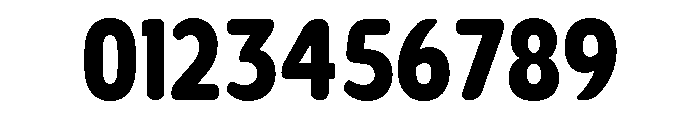 Nsai Pro Rounded Cond ExtBd Font OTHER CHARS
