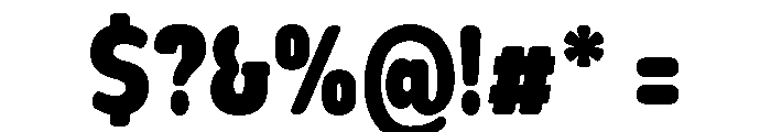 Nsai Pro Rounded Cond ExtBlk Font OTHER CHARS
