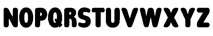 Nsai Pro Rounded Cond ExtBlk Font UPPERCASE