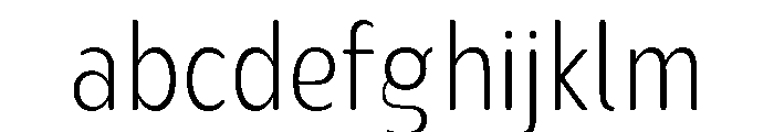 Nsai Pro Rounded Cond ExtLt FONT