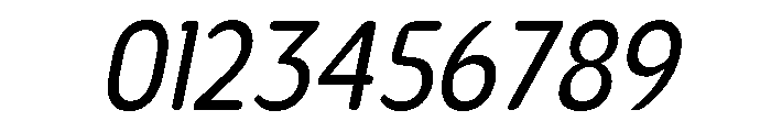 Nsai Pro Rounded Cond Ita Font OTHER CHARS
