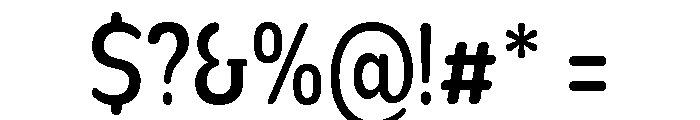 Nsai Pro Rounded Cond Med Font OTHER CHARS