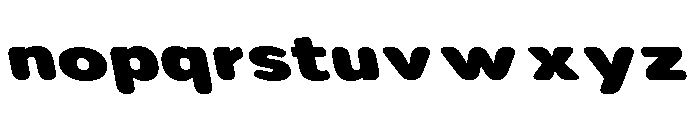 Nsai Pro Rounded Ex Blk Sla Font LOWERCASE