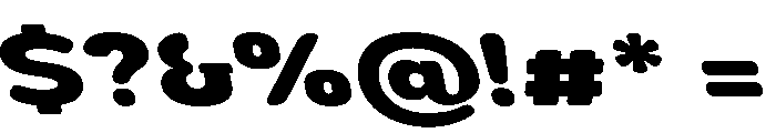 Nsai Pro Rounded Ex Hv Sla Font OTHER CHARS