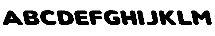 Nsai Pro Rounded Ex Hv Sla Font UPPERCASE