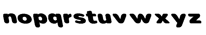 Nsai Pro Rounded Ex Hv Sla Font LOWERCASE
