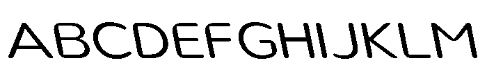 Nsai Pro Rounded Ex Lt Sla Font UPPERCASE