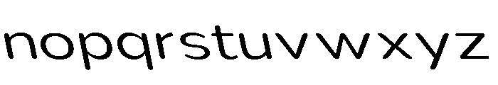 Nsai Pro Rounded Ex Lt Sla Font LOWERCASE
