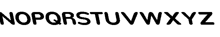Nsai Pro Rounded Ex SmBd Sla Font UPPERCASE