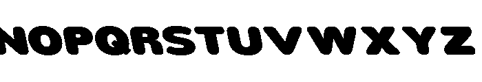Nsai Pro Rounded Ex Ult Sla Font UPPERCASE