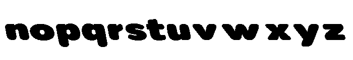 Nsai Pro Rounded Ex Ult Sla Font LOWERCASE