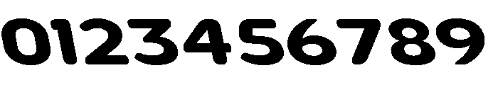 Nsai Pro Rounded Exp Bold Slant Font OTHER CHARS