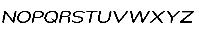 Nsai Pro Rounded Exp Book Ita Font UPPERCASE