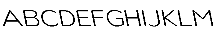 Nsai Pro Rounded Exp ExLt Sla Font UPPERCASE
