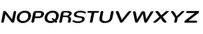 Nsai Pro Rounded Exp Med Ita Font UPPERCASE