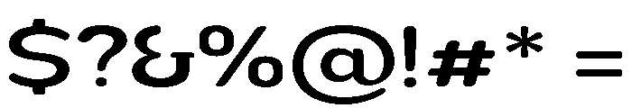 Nsai Pro Rounded Exp Med Font OTHER CHARS