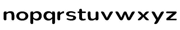 Nsai Pro Rounded Exp Med Font LOWERCASE