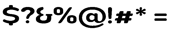 Nsai Pro Rounded Exp SemBd Font OTHER CHARS