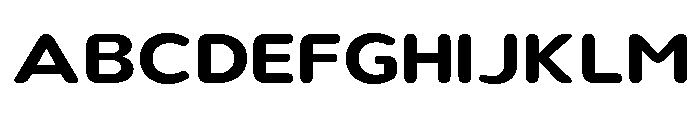 Nsai Pro Rounded Exp SemBd Font UPPERCASE