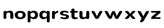 Nsai Pro Rounded Exp SemBd Font LOWERCASE