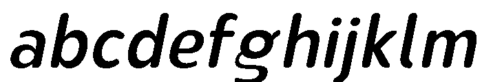 Nsai Pro Rounded Narrow Med Ita FONT