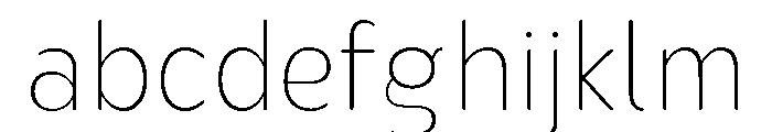 Nsai Pro Rounded Narrow UltLt FONT