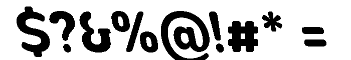 Nsai Pro Rounded Nr Bd Sla Font OTHER CHARS