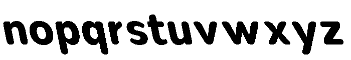 Nsai Pro Rounded Nr Bd Sla Font LOWERCASE