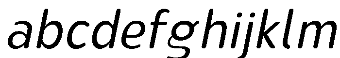 Nsai Pro Rounded Nr Bk It FONT