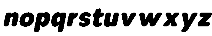 Nsai Pro Rounded Nr Blk It Font LOWERCASE