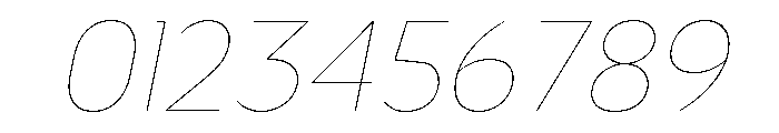 Nsai Pro Rounded Nr Hr It Font OTHER CHARS