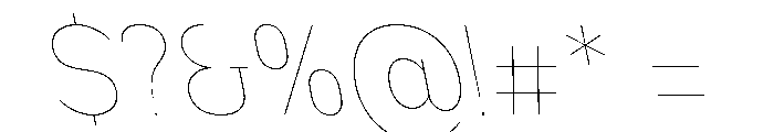 Nsai Pro Rounded Nr Hr Sla Font OTHER CHARS