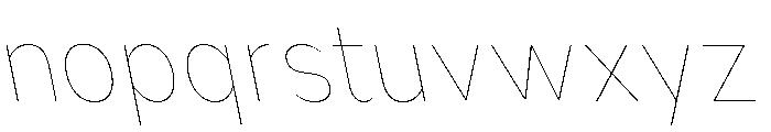 Nsai Pro Rounded Nr Hr Sla Font LOWERCASE