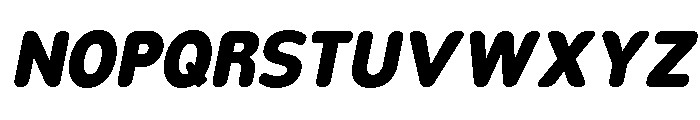 Nsai Pro Rounded Nr Hv It Font UPPERCASE