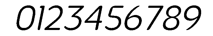 Nsai Pro Rounded Nr Lt It Font OTHER CHARS