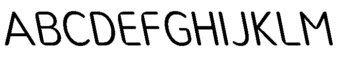 Nsai Pro Rounded Nr Lt Sla Font UPPERCASE