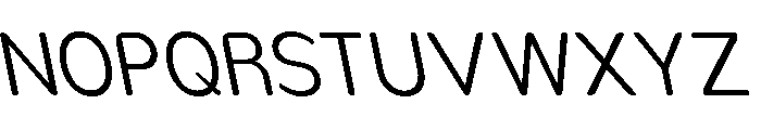 Nsai Pro Rounded Nr Lt Sla Font UPPERCASE