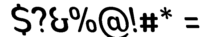 Nsai Pro Rounded Nr Md Sla Font OTHER CHARS