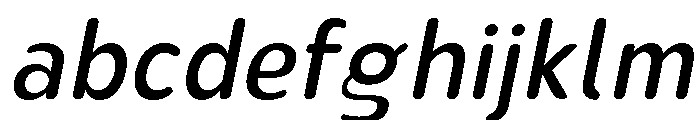 Nsai Pro Rounded Nr Nw It FONT