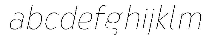 Nsai Pro Rounded Nr Th It FONT