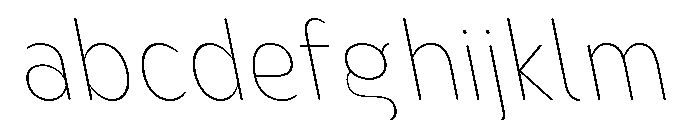 Nsai Pro Rounded Nr Th Sla FONT