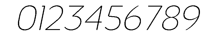 Nsai Pro Rounded Nr UL It Font OTHER CHARS
