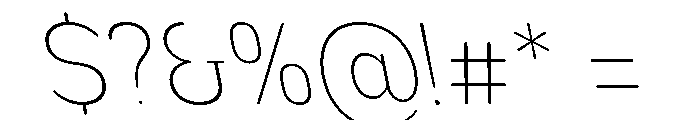 Nsai Pro Rounded Nr UL Sla Font OTHER CHARS