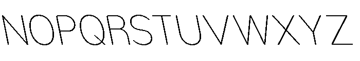 Nsai Pro Rounded Nr UL Sla Font UPPERCASE