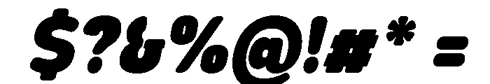 Nsai Pro Rounded Nr Ult It Font OTHER CHARS