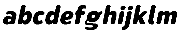 Nsai Pro Rounded Nr XBd It FONT