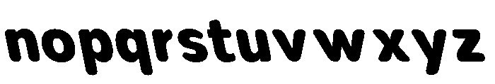 Nsai Pro Rounded Nr XBd Sla Font LOWERCASE